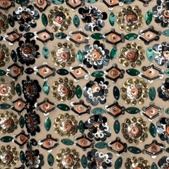 J. Crew Collection Rare Embellished Size 4 Beaded Skirt Festive Holiday 2018 - Picture 7 of 16